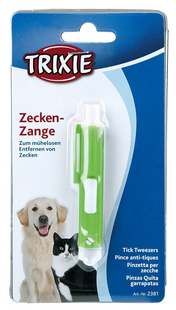 Pinça em Plástico com Mola para Remover Carraças - Trixie