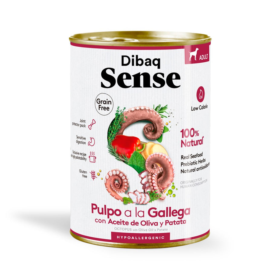 Húmido Dibaq Sense Grain Free | Polvo da Galiza