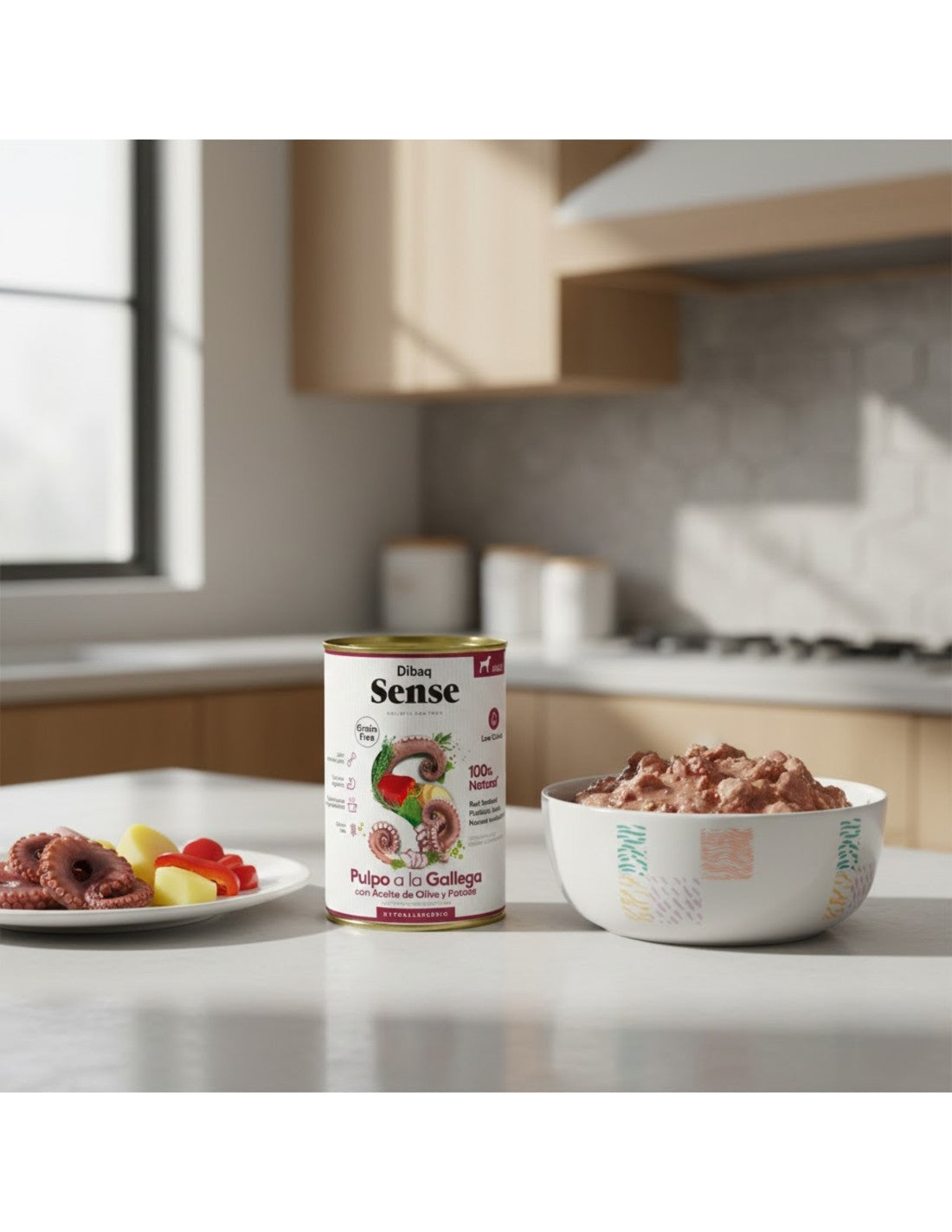 Húmido Dibaq Sense Grain Free | Polvo da Galiza