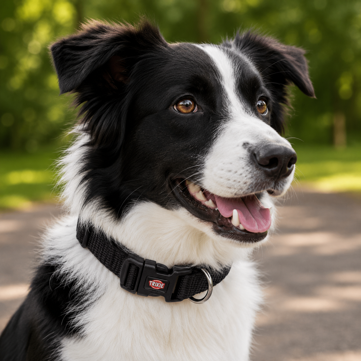 Coleira Premium Trixie para cão | Preto