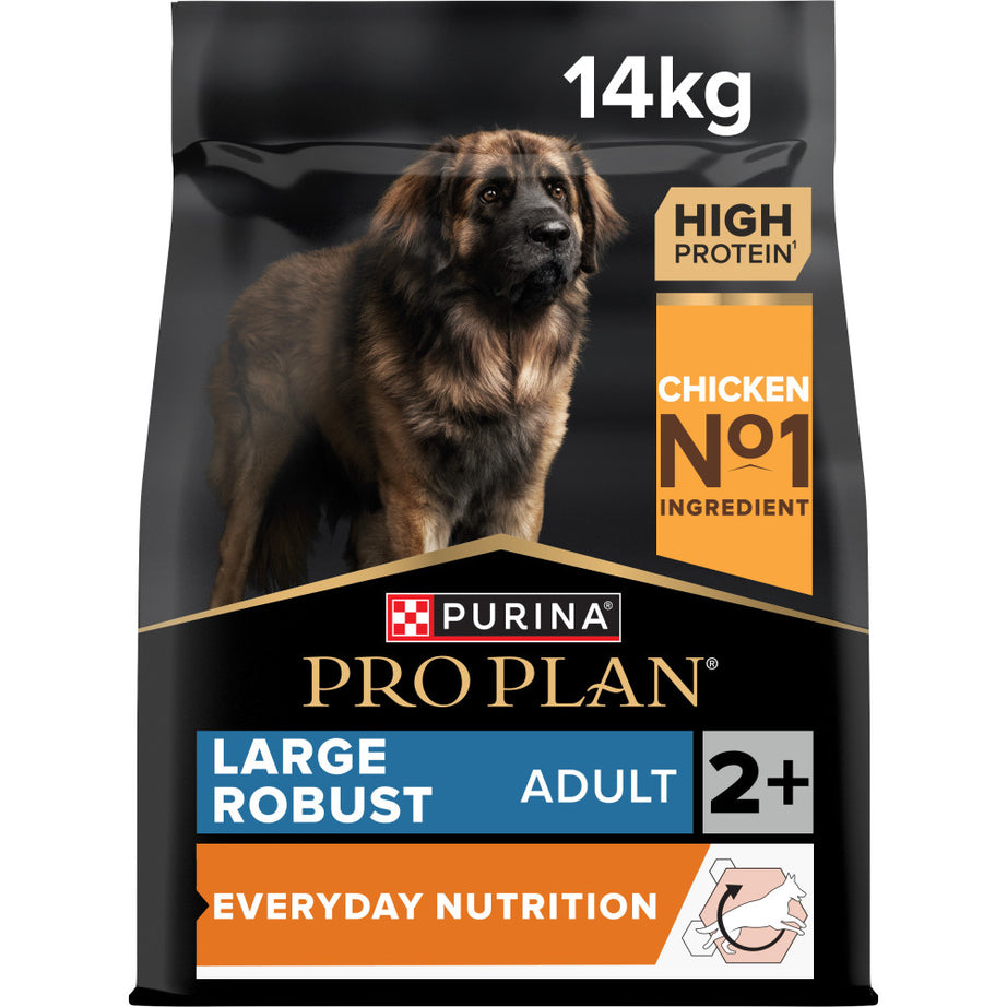 Pro Plan Dog OptiBalance Large Robust Adult Chicken | 14 Kg - Ração seca para cães adultos de porte grande e robusto - Frango