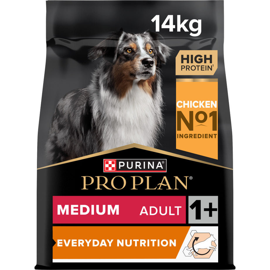 Pro Plan Everyday Nutrition Medium Adult - Ração seca para cão adulto médio - Frango