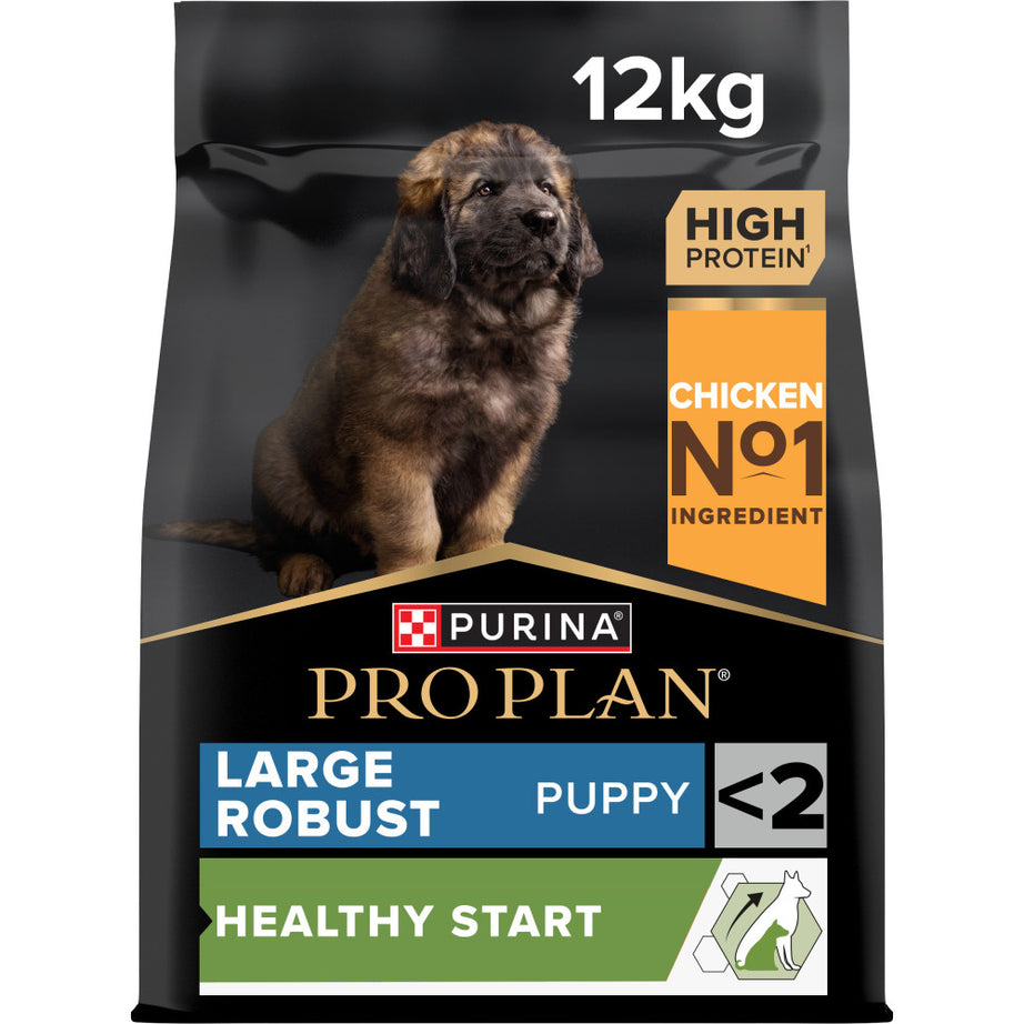 Pro Plan Healthy Start Large Robust Puppy - Ração seca para cachorro grande e robusto- Frango