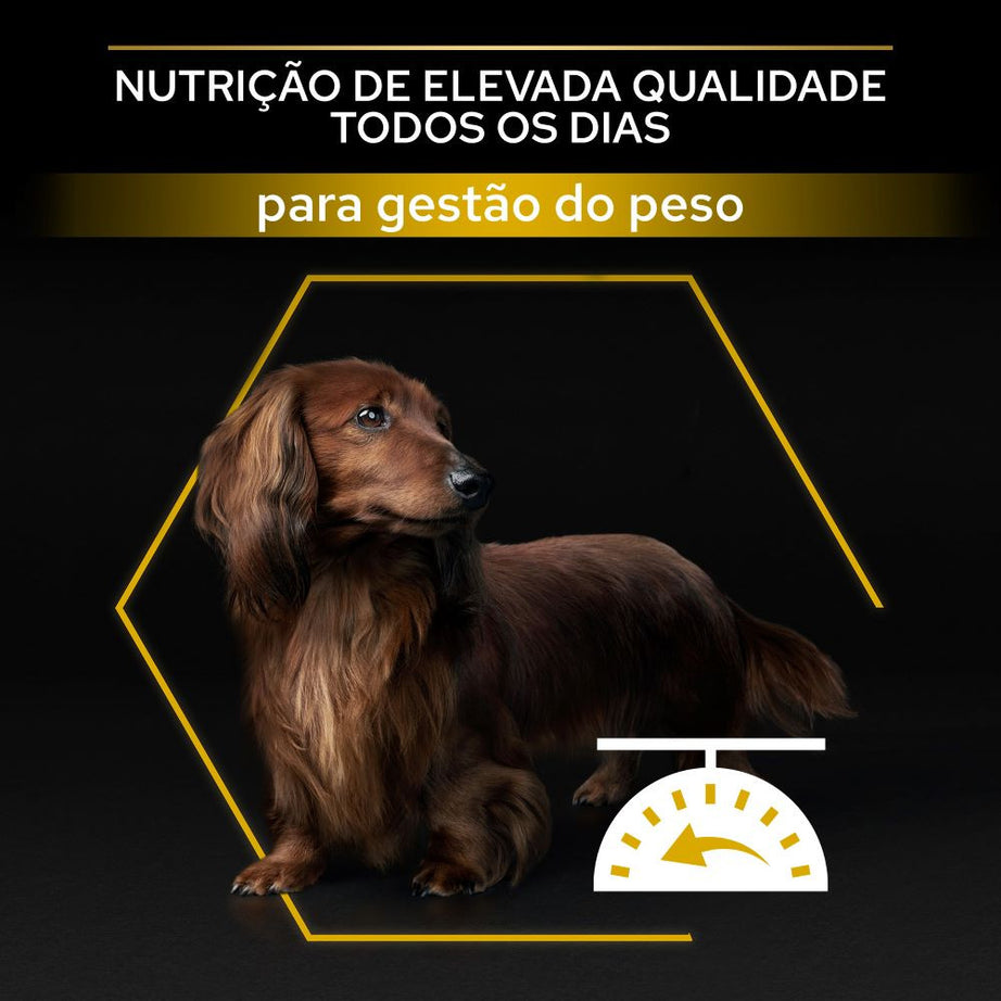 Pro Plan Light/Sterilised Small & Mini - Ração seca para cão adulto pequeno para controlo do peso - Frango