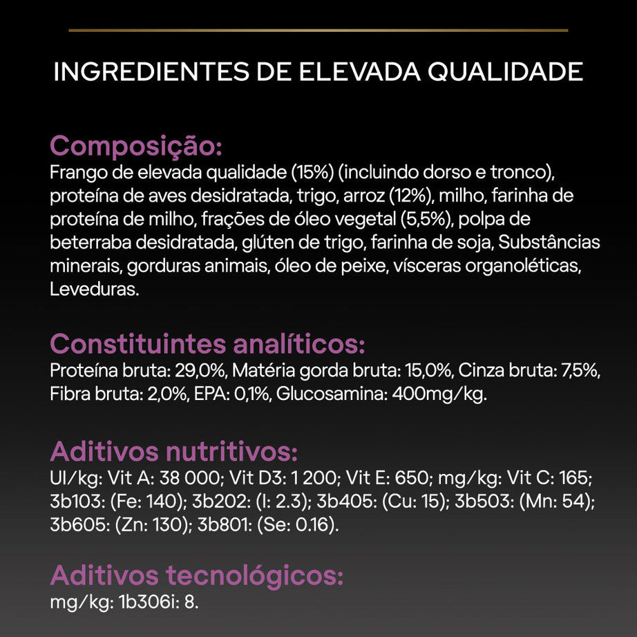 Pro Plan Age Defence Small & Mini 9+ - Ração seca para cão pequeno sénior - Frango