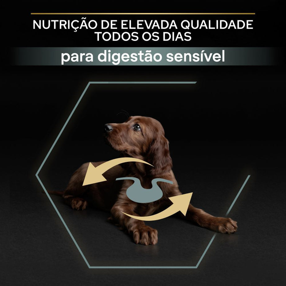 Pro Plan Sensitive Digestion Large Athletic Puppy - Ração seca para cachorro grande e atlético com sensibilidade digestiva - Borrego 12 Kg