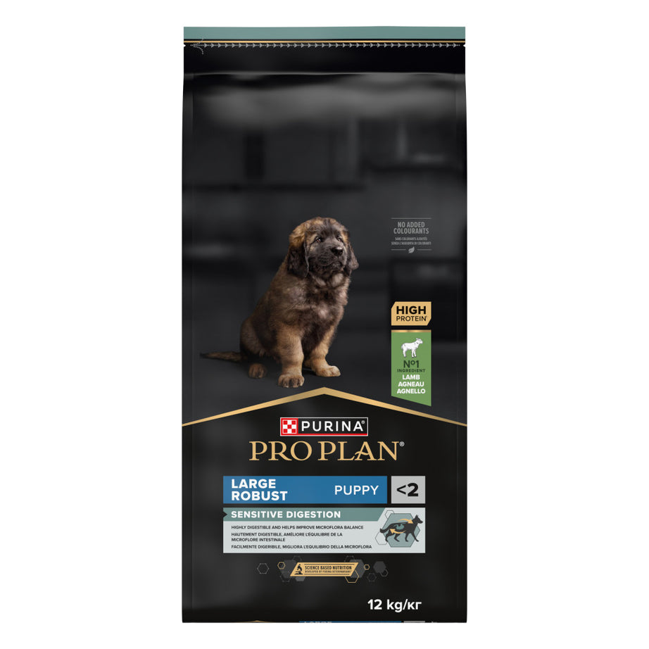 Pro Plan Dog Large Robust Puppy Sensitive Digestion Lamb | 12 kg
