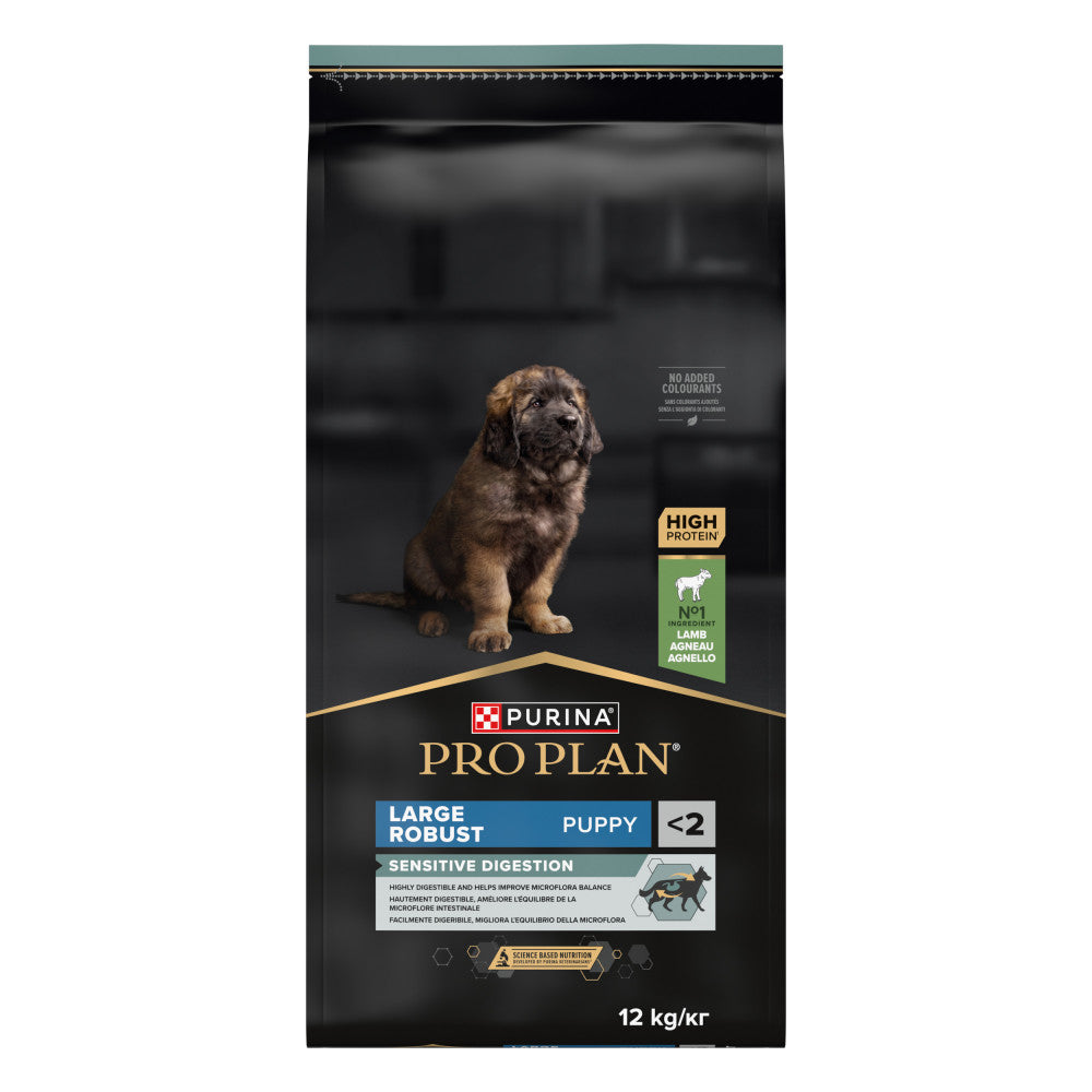 Pro Plan Dog Large Robust Puppy Sensitive Digestion Lamb | 12 kg