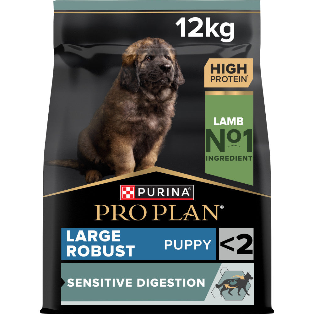 Pro Plan Dog Large Robust Puppy Sensitive Digestion Lamb | 12 kg