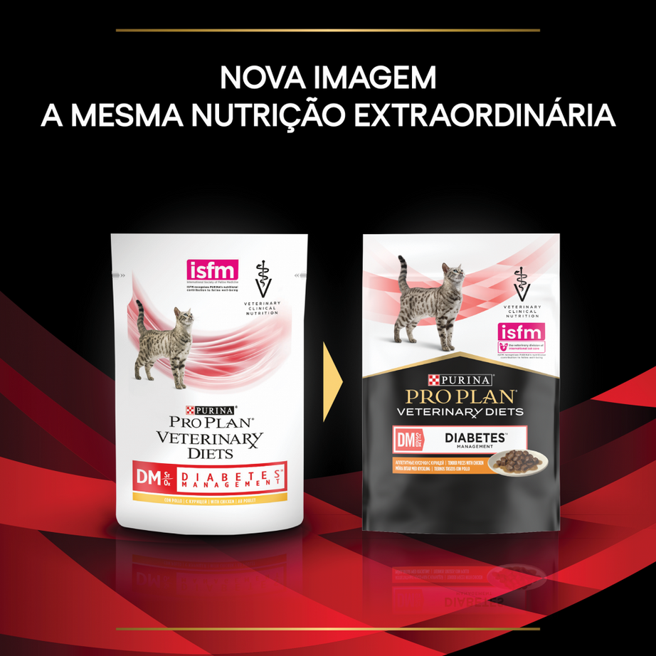 Pro Plan Veterinary Diets DM Diabetes Management - Wet food for cats with diabetes 85g