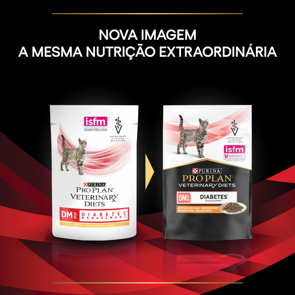 Pro Plan Veterinary Diets DM Diabetes Management - Wet food for cats with diabetes 85g