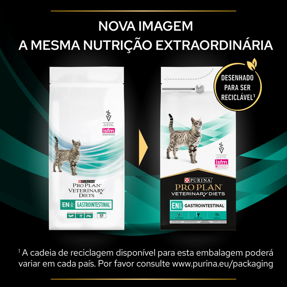 Pro Plan Veterinary  Diets EN Gastrointestinal - Ração seca para gato com distúrbios digestivos 1,5 kg