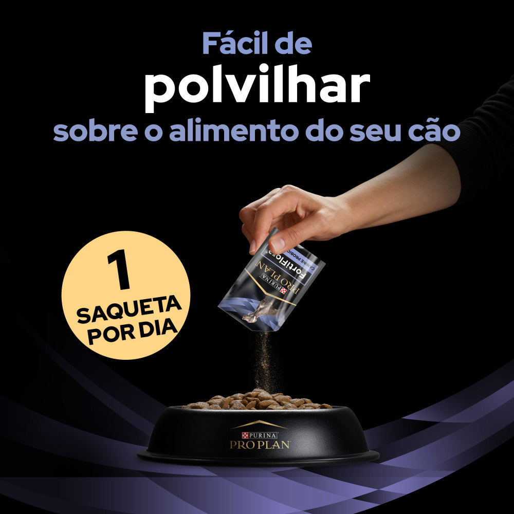 Pro Plan Dog Fortiflora | 30 saquetas de 1 g - Suplemento probiótico para cães