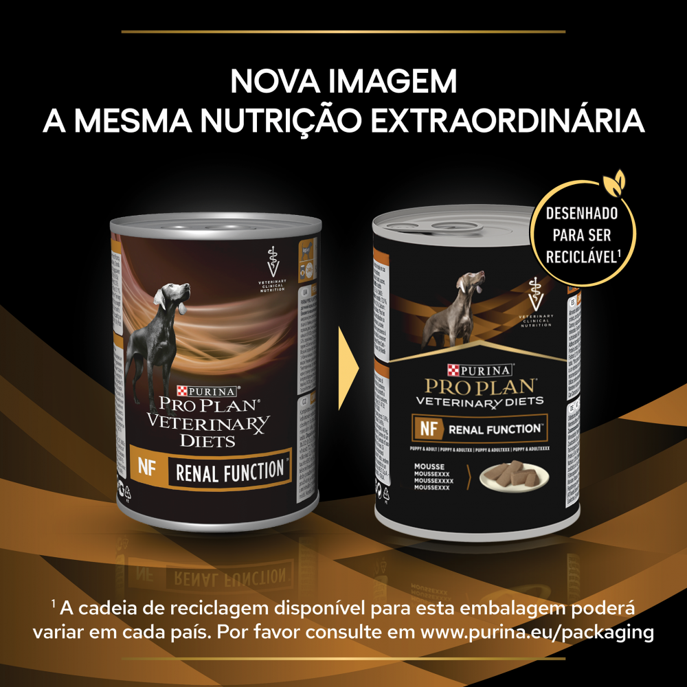 Pro Plan Veterinary Diets NF Renal Function | Comida húmida em Mousse 400g