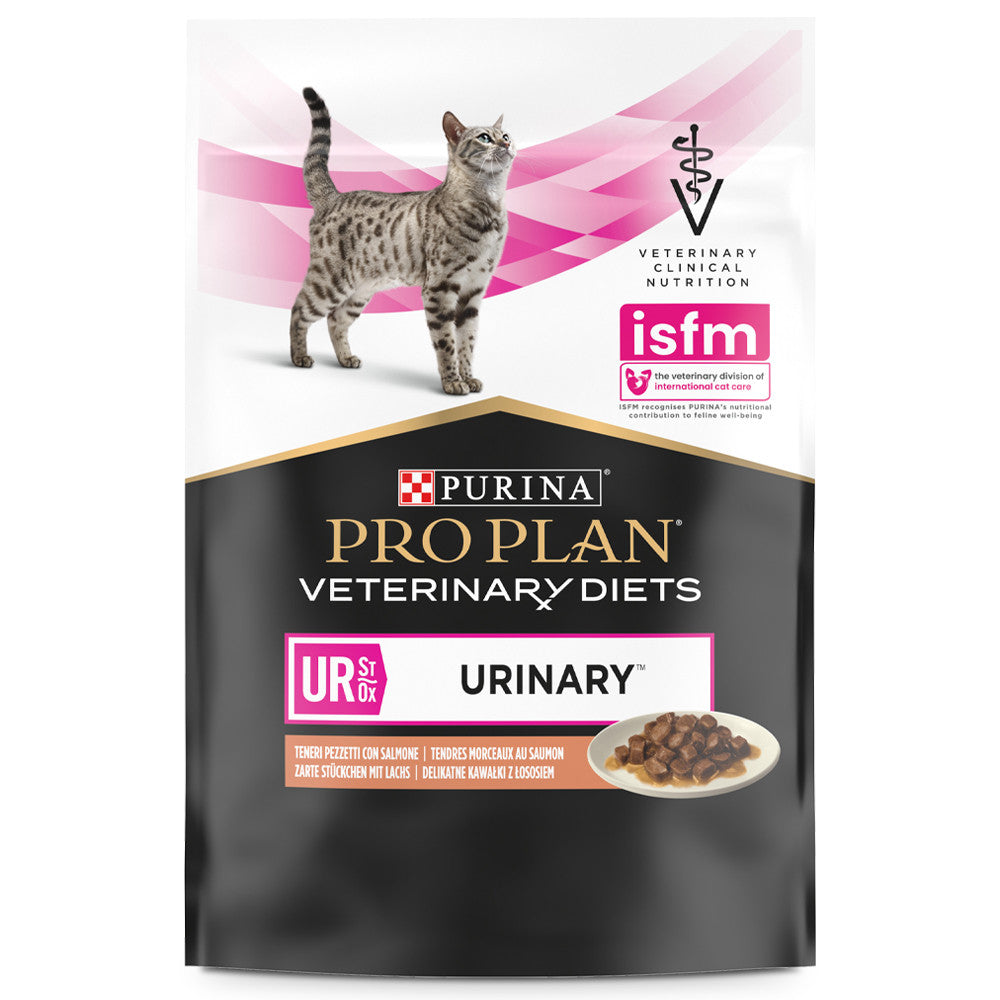 Pro Plan Veterinary Diets UR Urinary - Wet food for cats with urinary problems Salmon 85g