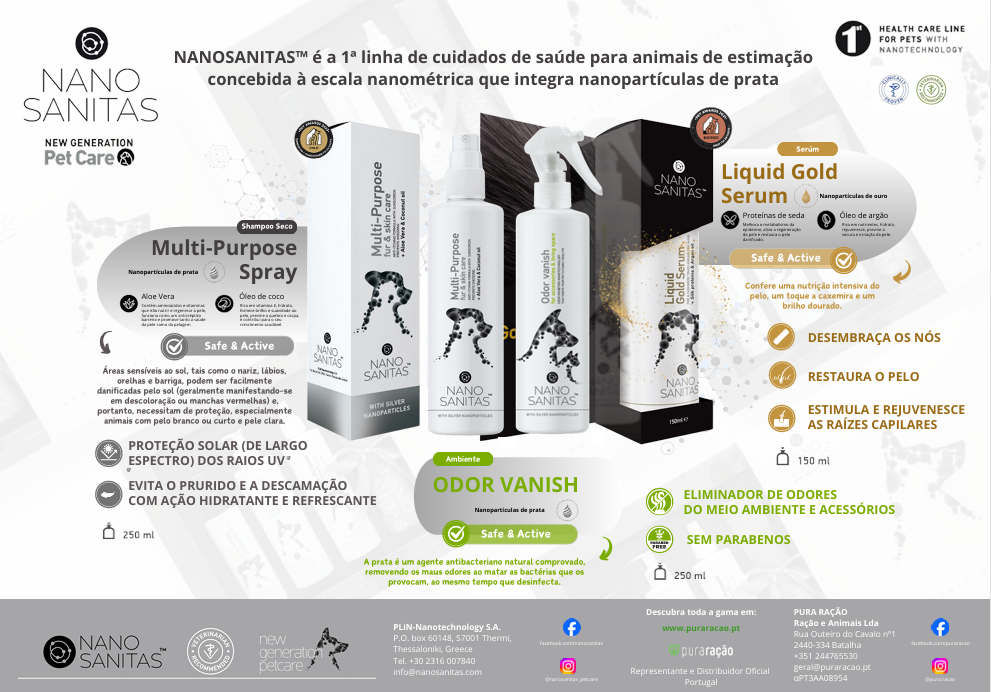 Nano Sanitas Shampoo Gentle Cleansing para Cachorros 250ml