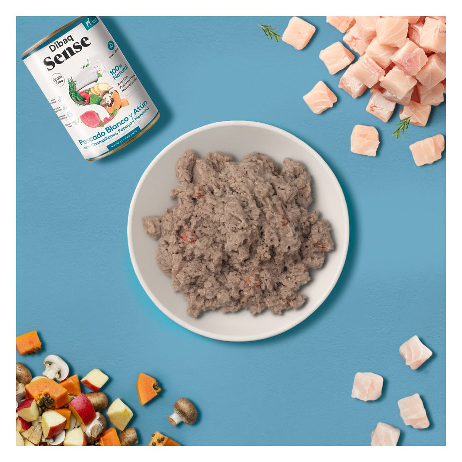 Húmido Dibaq Sense Peixe Branco & Atum