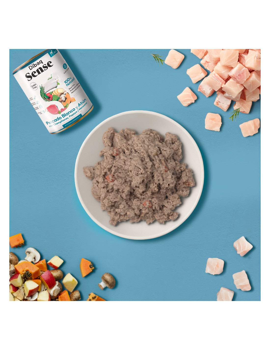 Húmido Dibaq Sense Peixe Branco & Atum