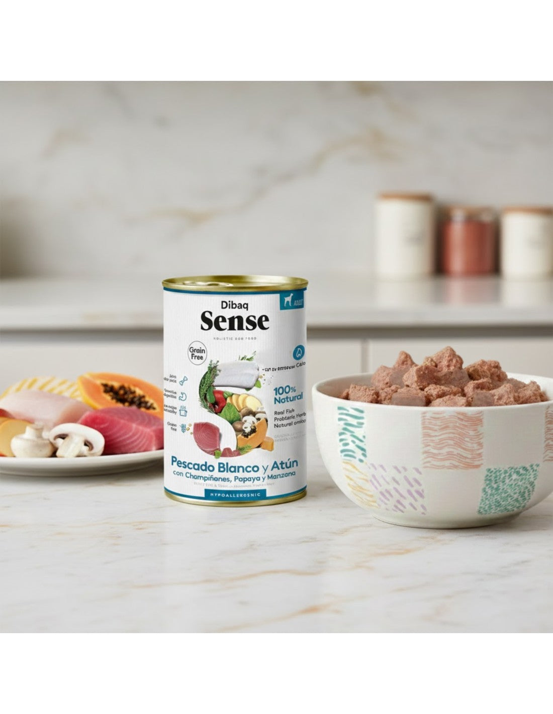 Húmido Dibaq Sense Peixe Branco & Atum