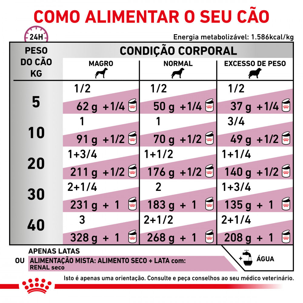 Royal Canin® Veterinary Renal – Alimento Húmido para Cão Adulto