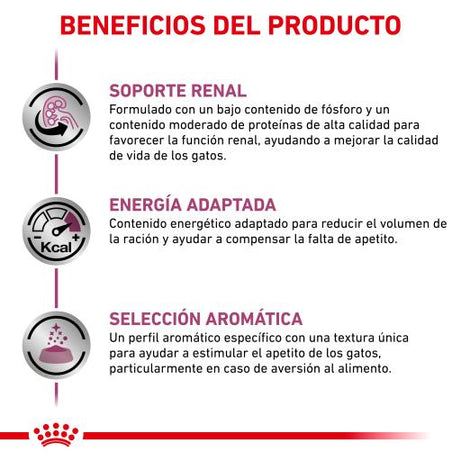 Royal Canin® Veterinary Renal with Fish – Alimento Húmido para Gatos Adultos com Insuficiência Renal Crónica