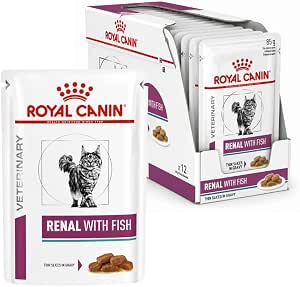 Royal Canin® Veterinary Renal with Fish – Alimento Húmido para Gatos Adultos com Insuficiência Renal Crónica