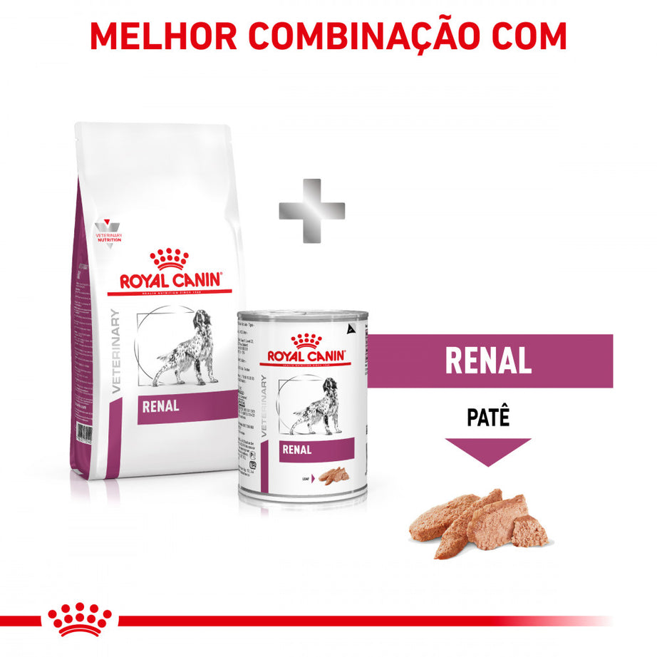 Royal Canin®Veterinary Renal – Ração Veterinária para Cães com Insuficiência Renal