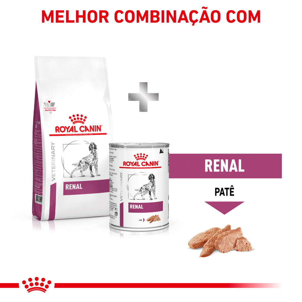 Royal Canin®Veterinary Renal – Ração Veterinária para Cães com Insuficiência Renal