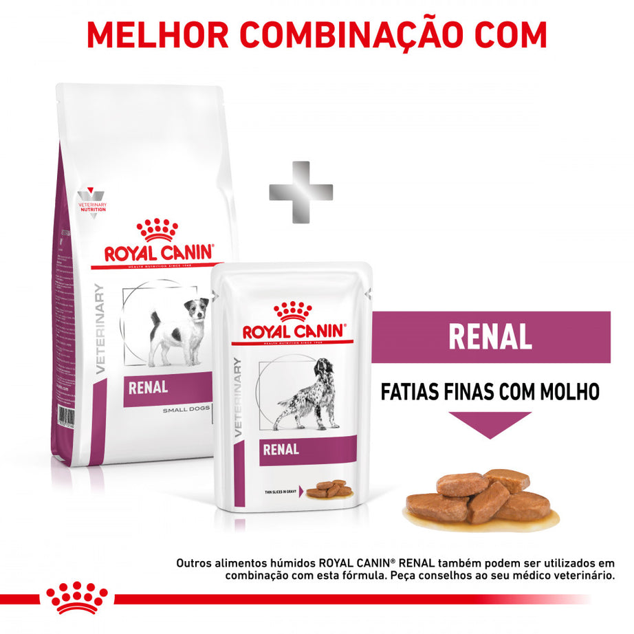 Royal Canin® Veterinary Renal Small Dog – Ração para Cães de Raça Pequena com Doença Renal Crónica