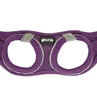 Peitoral GLORIA Trek Star para cão | Roxo