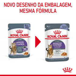 Royal Canin Cat Appetite Control Sterilised in Jelly | Wet (Pouch) | 12 x 85 g