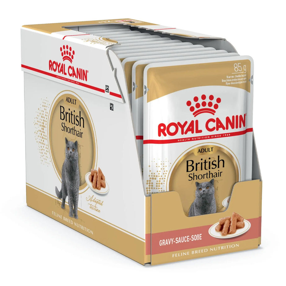 Royal Canin Cat British Shorthair Adult | Wet (Pouch) | 12 x 85 g