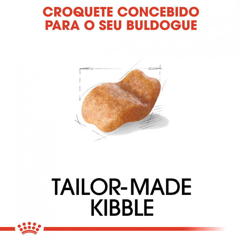 Royal Canin Bulldog Adult - Ração para cão adulto da raça Bulldog 12 Kg