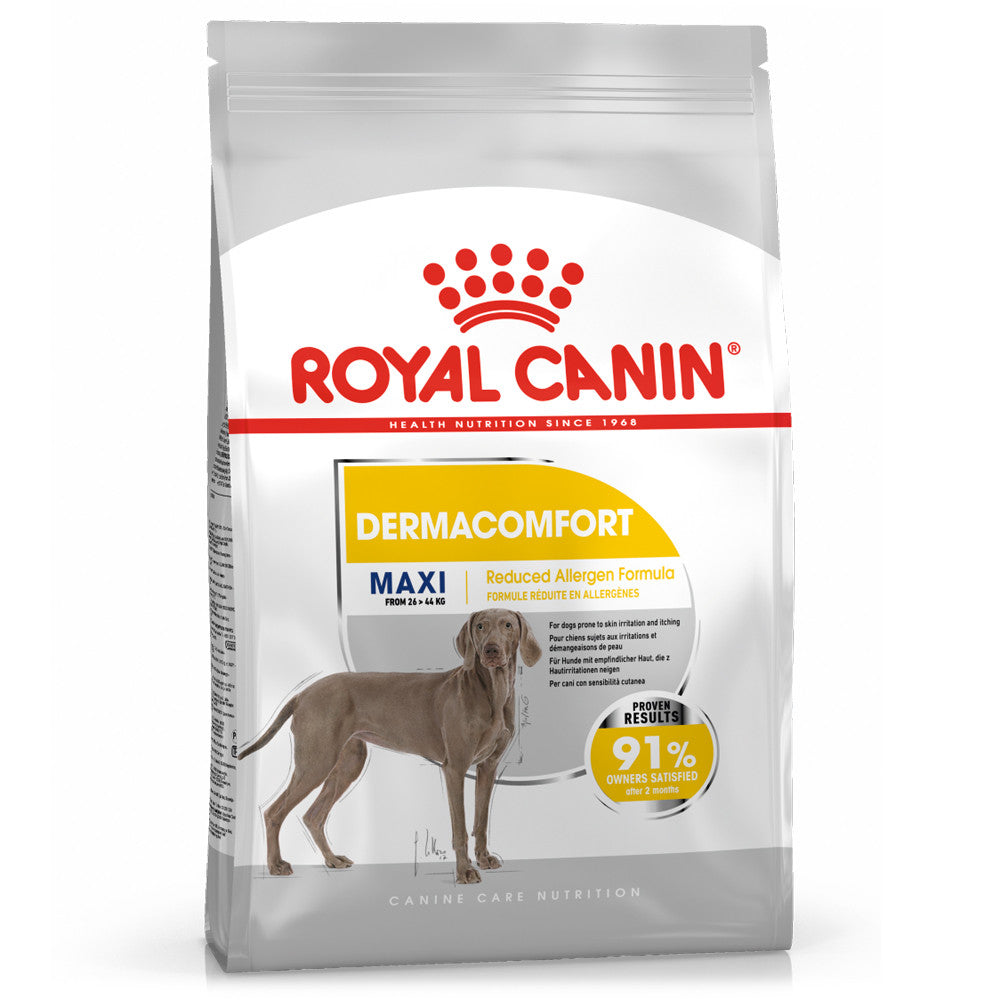Royal Canin Dog Maxi Dermacomfort - Ração seca para cão adulto de porte grande com pele sensível