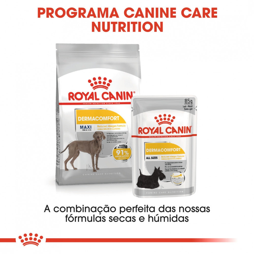 Royal Canin Dog Maxi Dermacomfort - Ração seca para cão adulto de porte grande com pele sensível