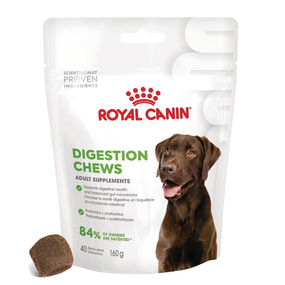 Royal Canin Digestion Chews - Dog supplement for digestive sensitivity 160g
