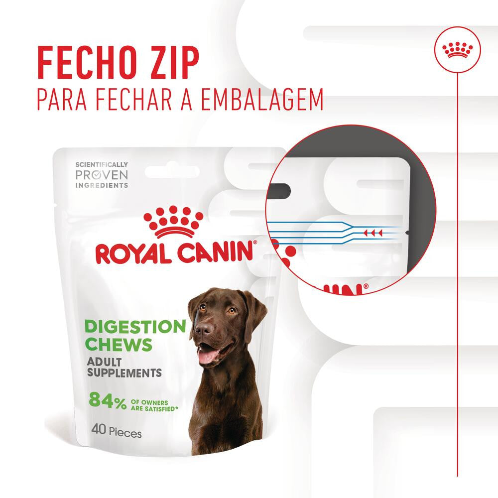 Royal Canin Digestion Chews - Dog supplement for digestive sensitivity 160g