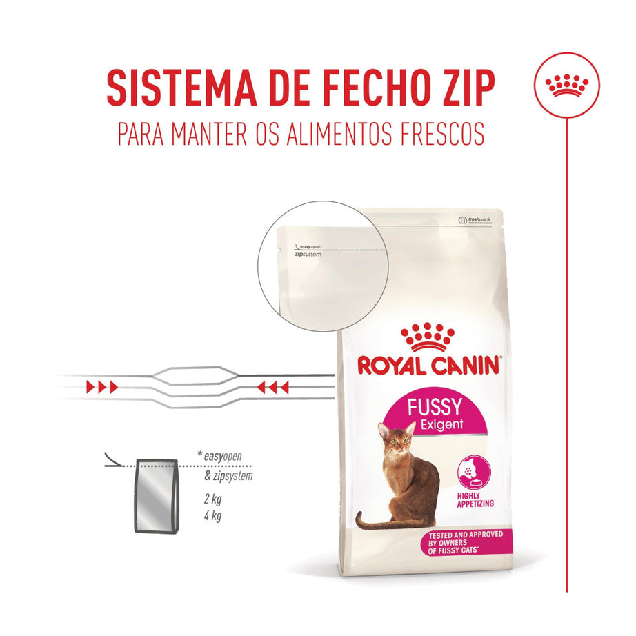Royal Canin Fussy Exigent Ração Seca para gatos