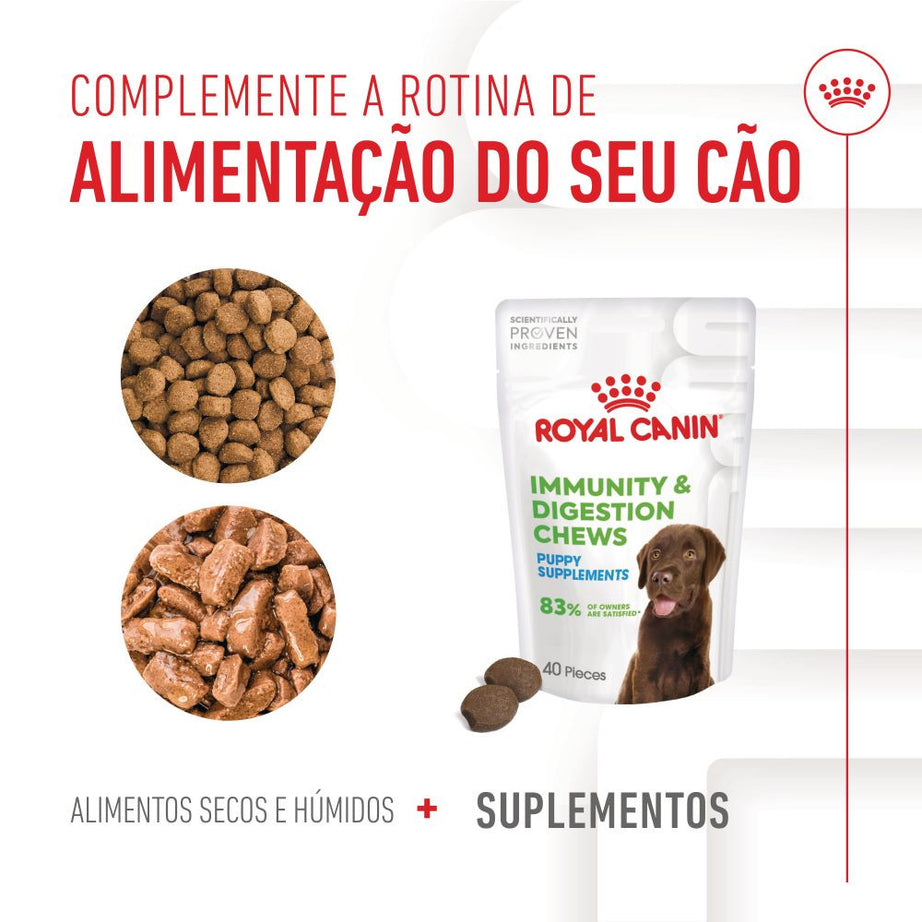 Royal Canin Immunity Digestion Puppy - Suplemento para cachorro com sensibilidade digestiva 100g
