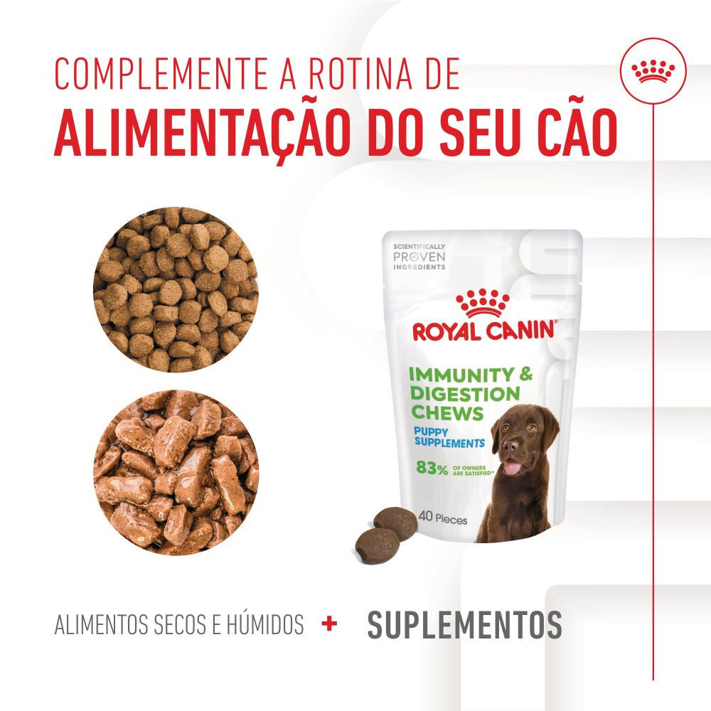 Royal Canin Immunity Digestion Puppy - Suplemento para cachorro com sensibilidade digestiva 100g
