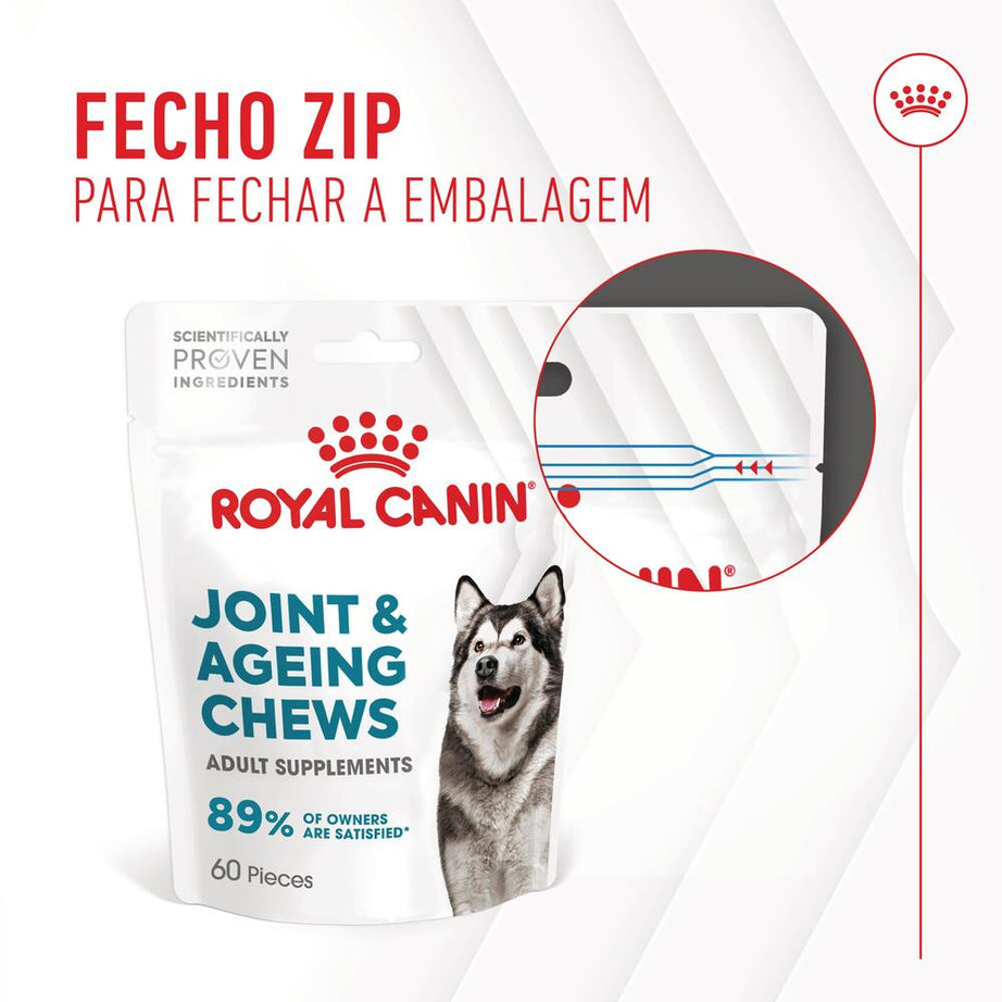 Royal Canin Joint & Ageing Chews - Suplemento para cão com sensibilidade articular 240g