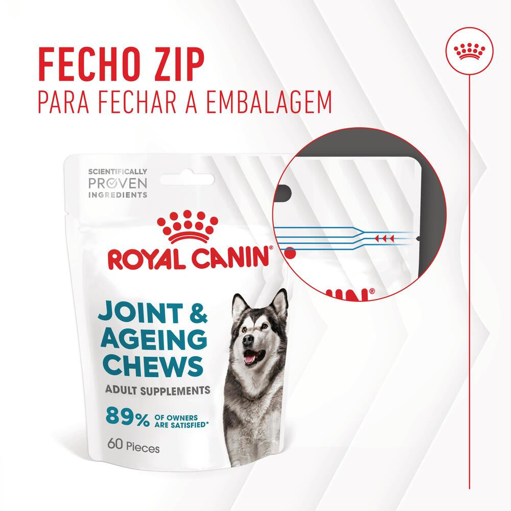 Royal Canin Joint & Ageing Chews - Suplemento para cão com sensibilidade articular 240g