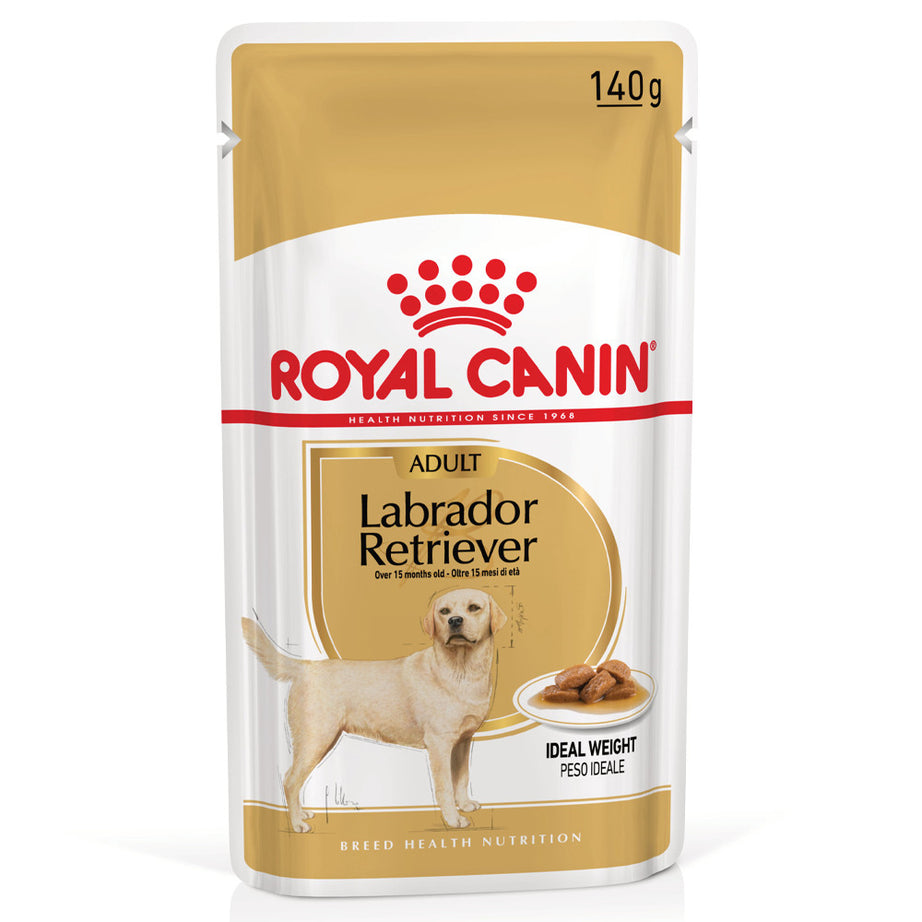 Royal Canin Dog Labrador Retriever Adult | Wet (pouch) | 10 x 140 g