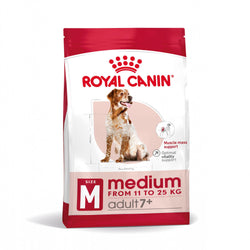Royal Canin Medium Adult 7+ - Raçao seca para cão adulto de raça média com +7 anos