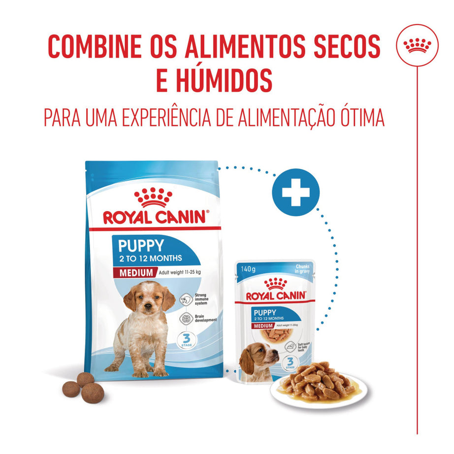 Royal Canin Dog Medium Puppy - Ração seca para cachorro de porte médio