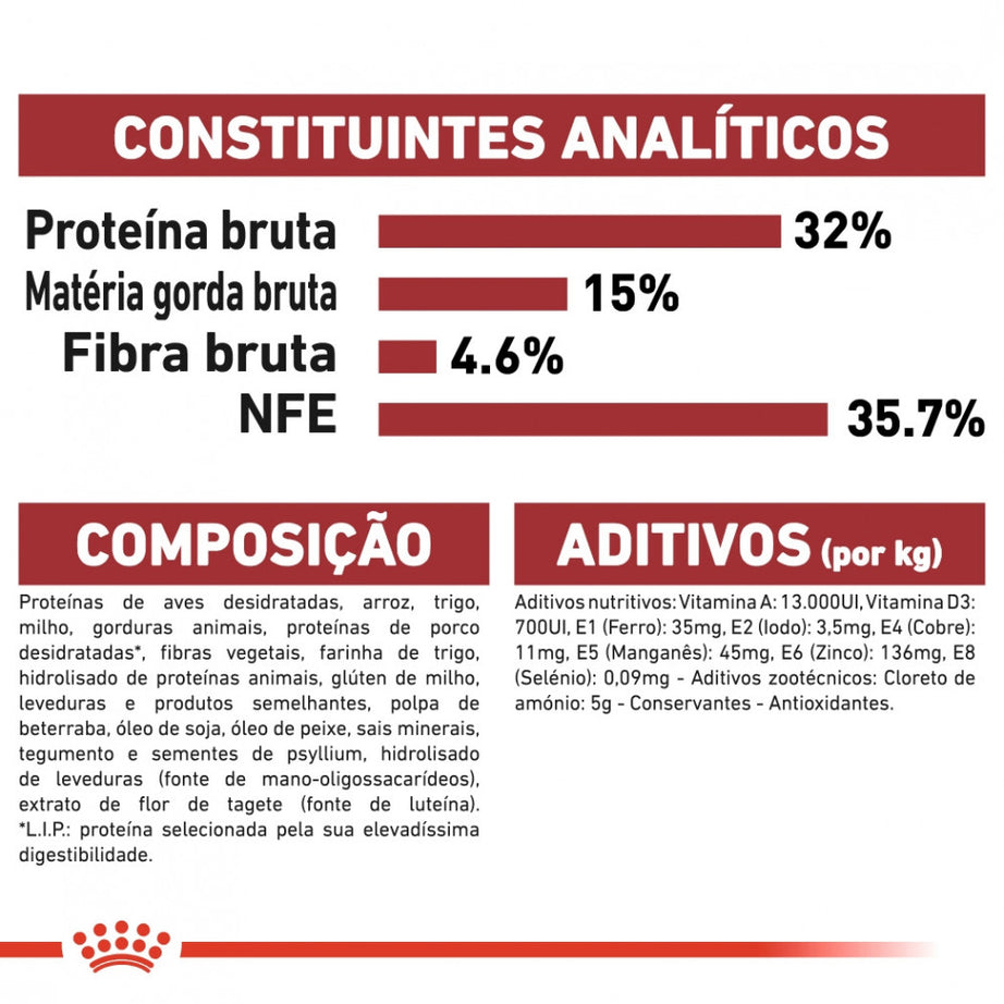 Royal Canin Regular Fit 32 Adult - Ração seca para gato