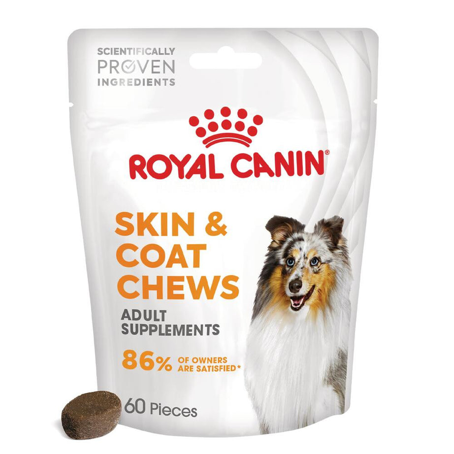 Royal Canin Skin & Coat Chews - Supplement for dogs with sensitive skin 240g