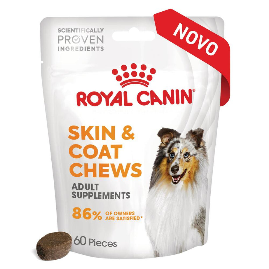 Royal Canin Skin & Coat Chews - Supplement for dogs with sensitive skin 240g