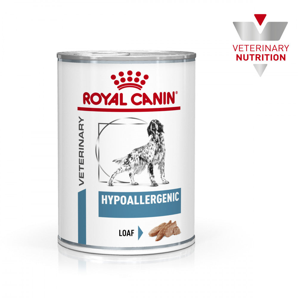 Royal Canin VET Hypoallergenic - Pâté food for adult dogs with food allergies