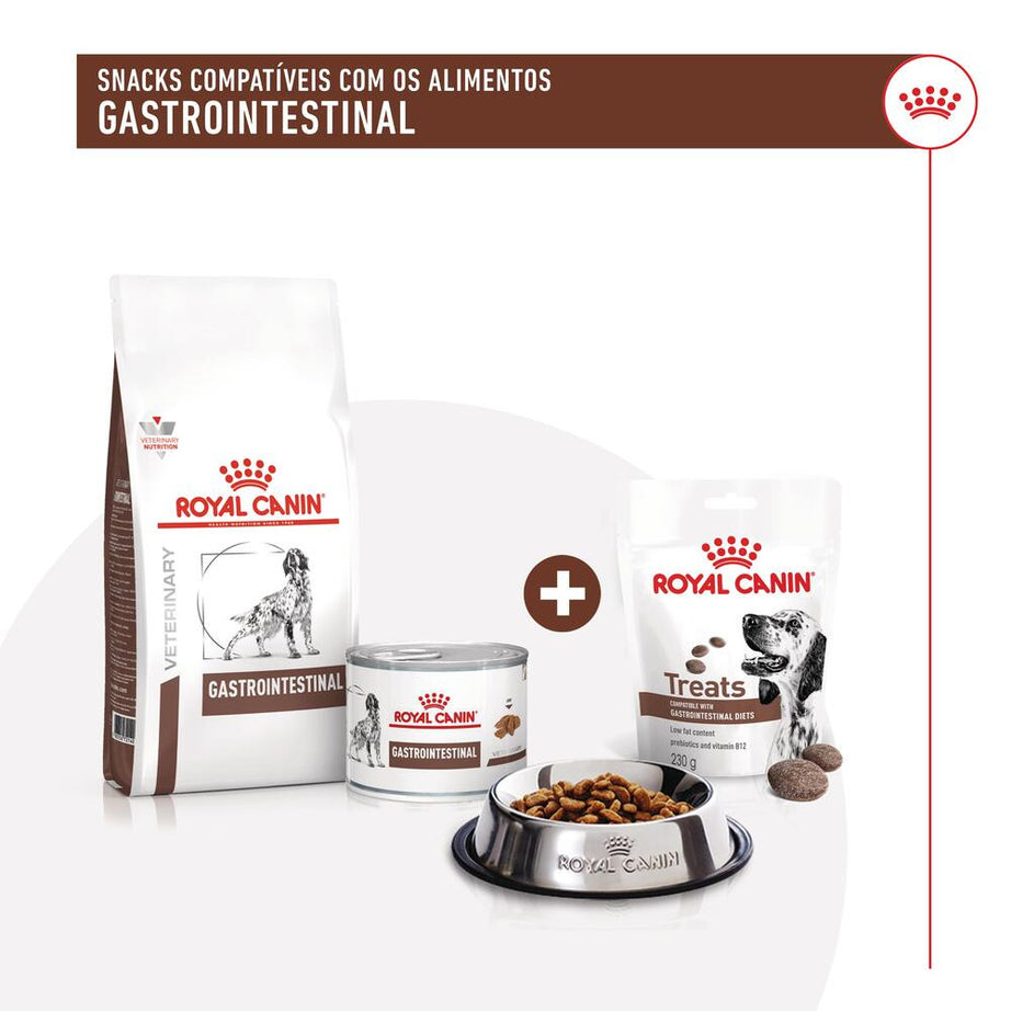 Royal Canin VET Treats Gastrointestinal - Snacks para cão com problemas digestivos 230g